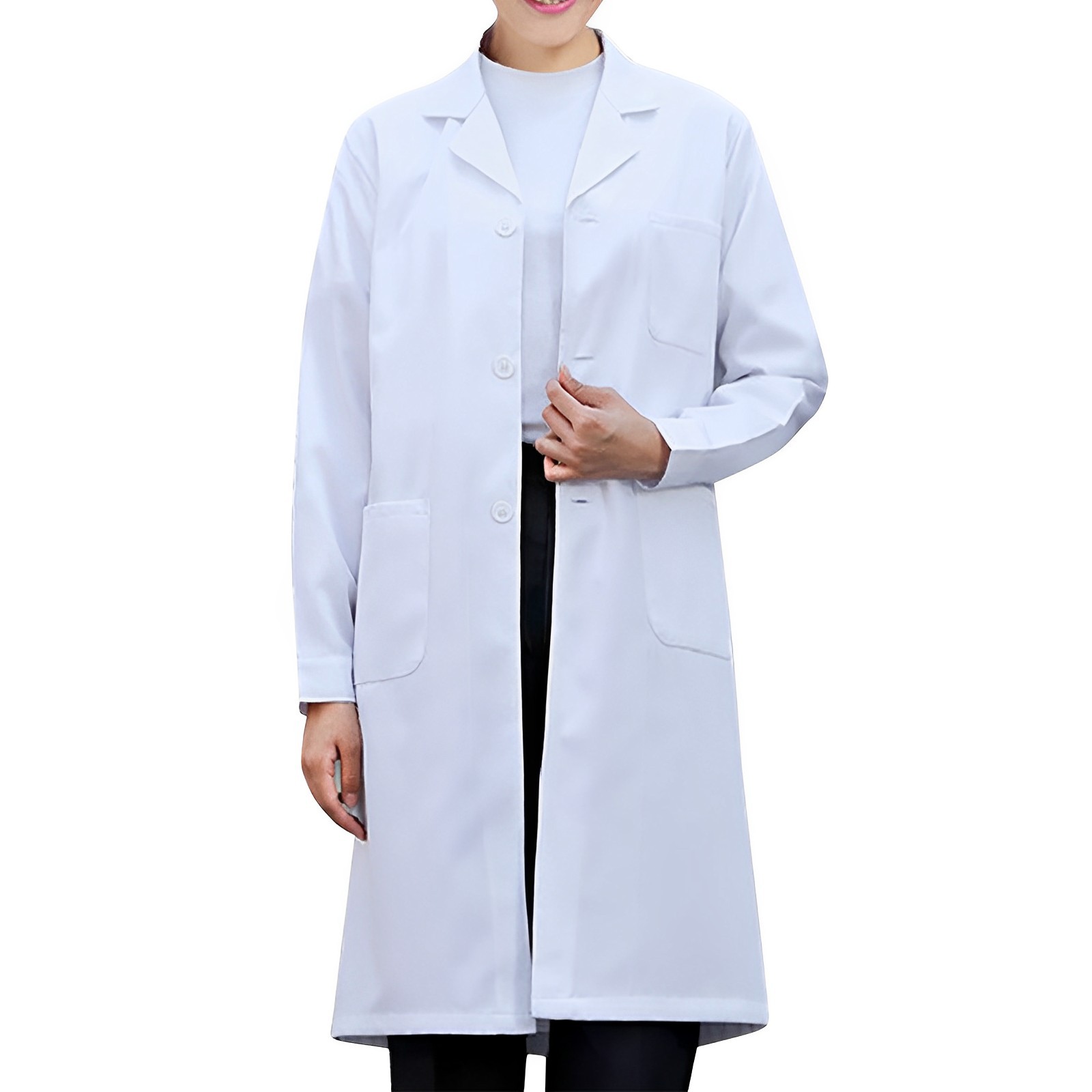 Medical Lab Work - Bateau de laboratoire blanc pour femmes