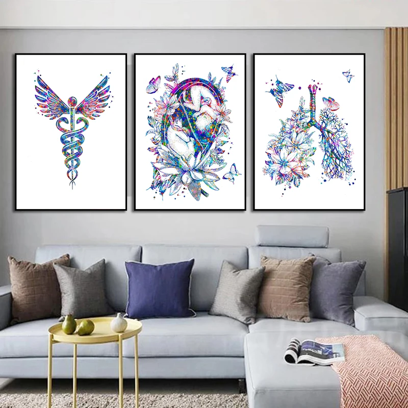 Affiche d'anatomie médicale po - Medical Lab Posters avis et prix