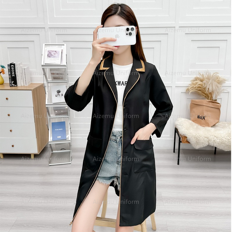 Uniforme de beauté noir avec r - Medical Lab Hospital avis et prix