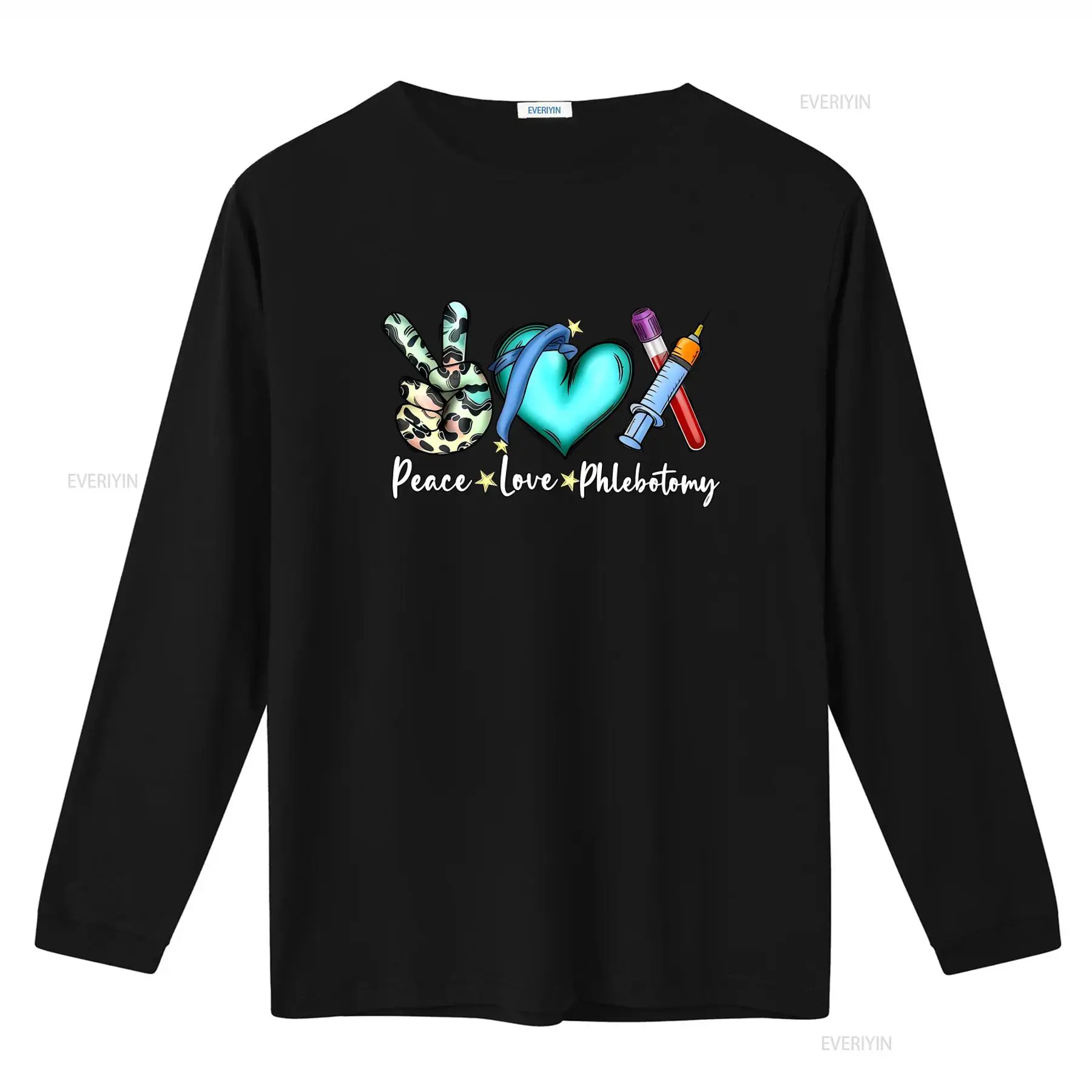 T-shirt Peace Love Phlebotomy  - Medical Lab Technologist avis et prix