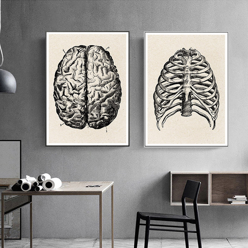 Affiche d'art de toile d'oeuvr - Medical Lab Posters avis et prix