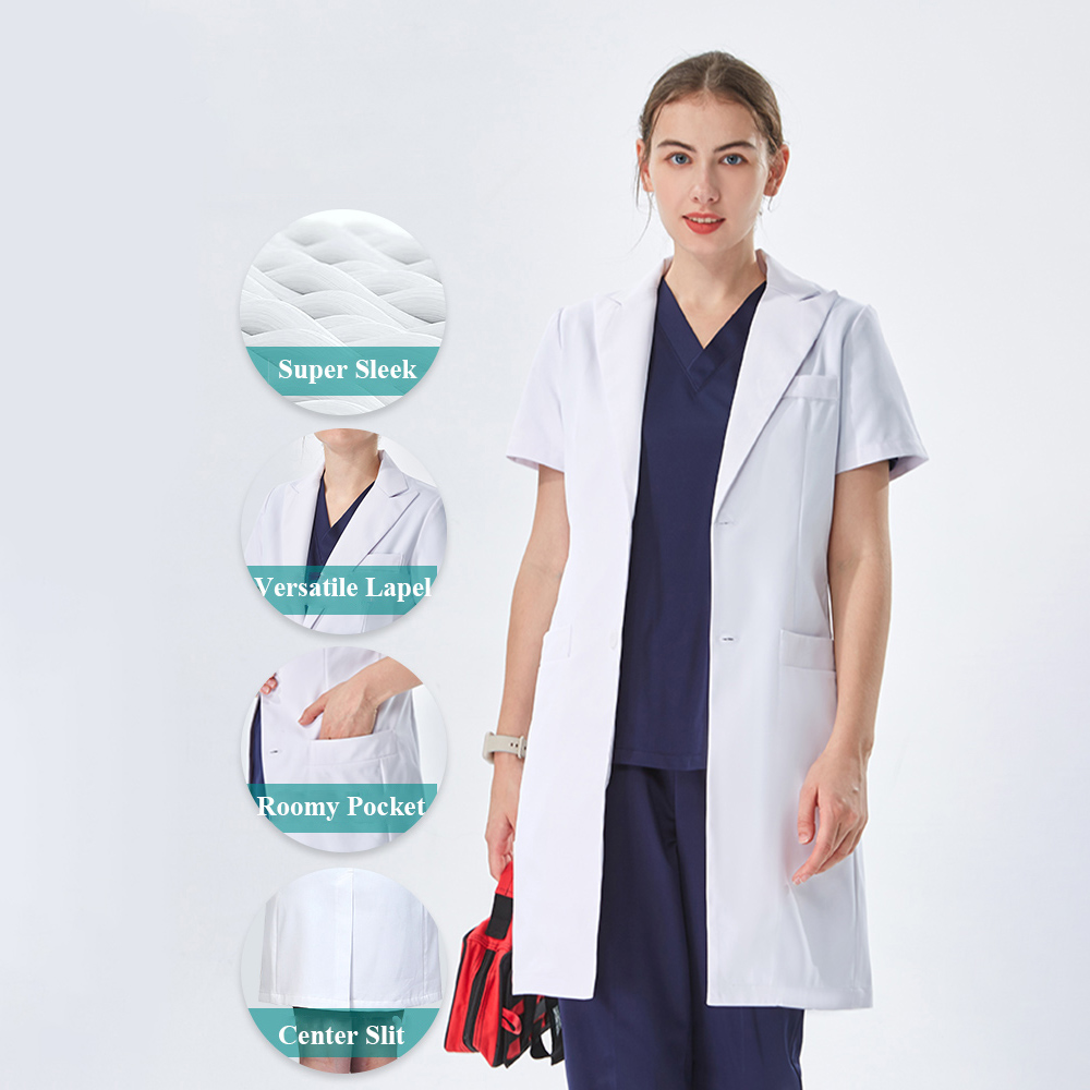 Blouse médicale blanche élégan - Medical Lab Hospital avis et prix