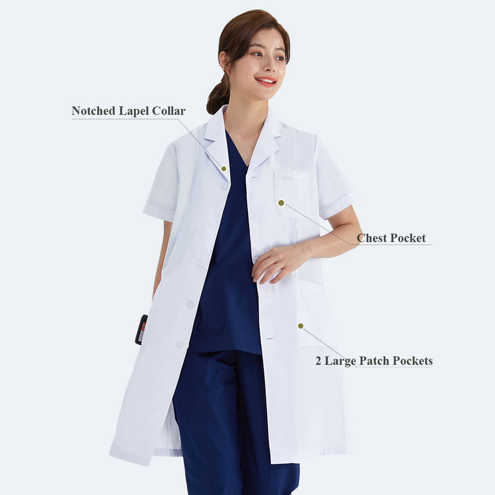 Manteau de laboratoire blanc u - Medical Lab Hospital avis et prix